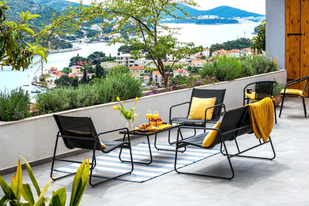 Villa Mardia- Sea View Infinity Pool Built 2023 Zaton  Exteriér fotografie