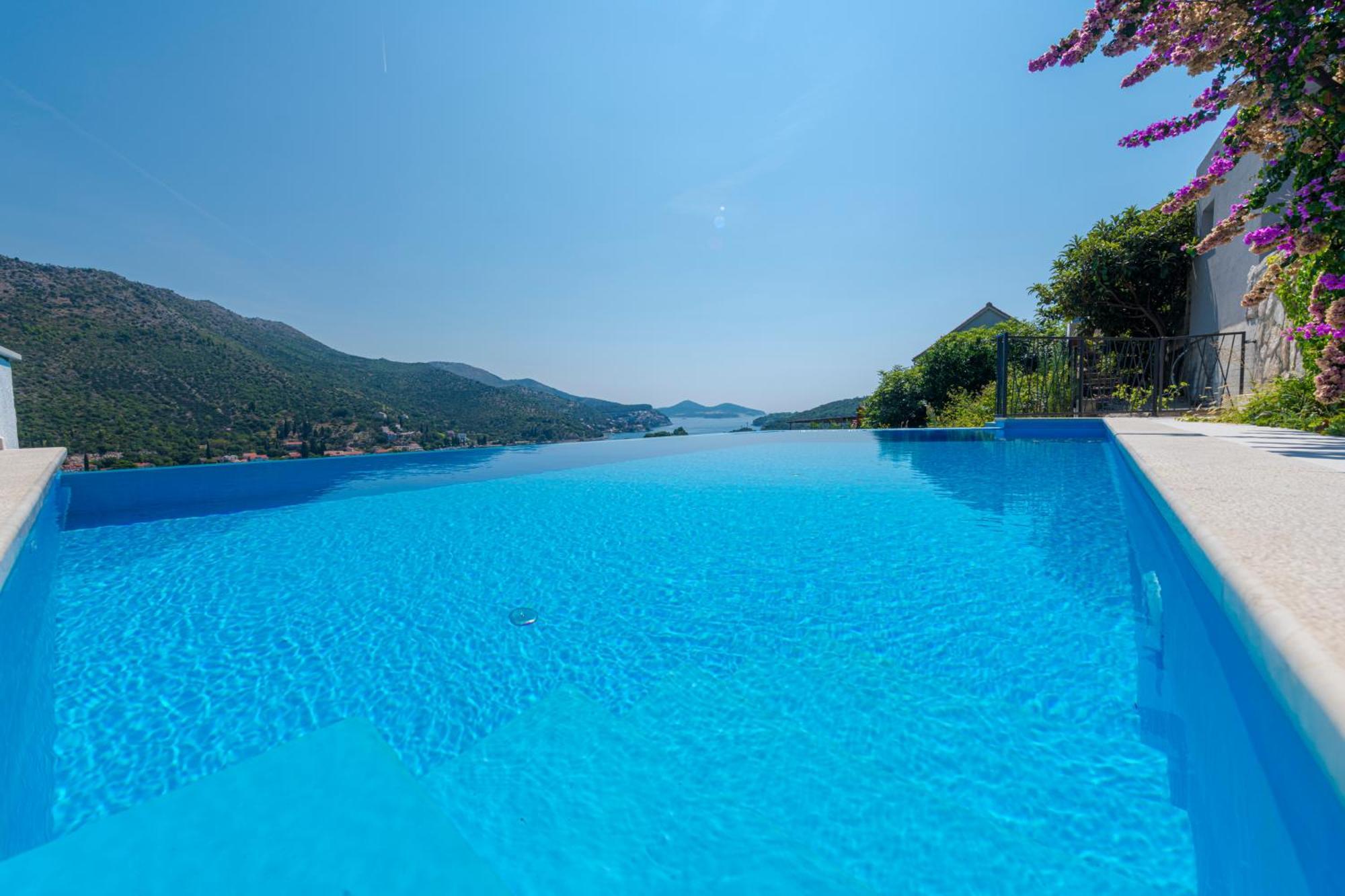 Villa Mardia- Sea View Infinity Pool Built 2023 Zaton  Exteriér fotografie