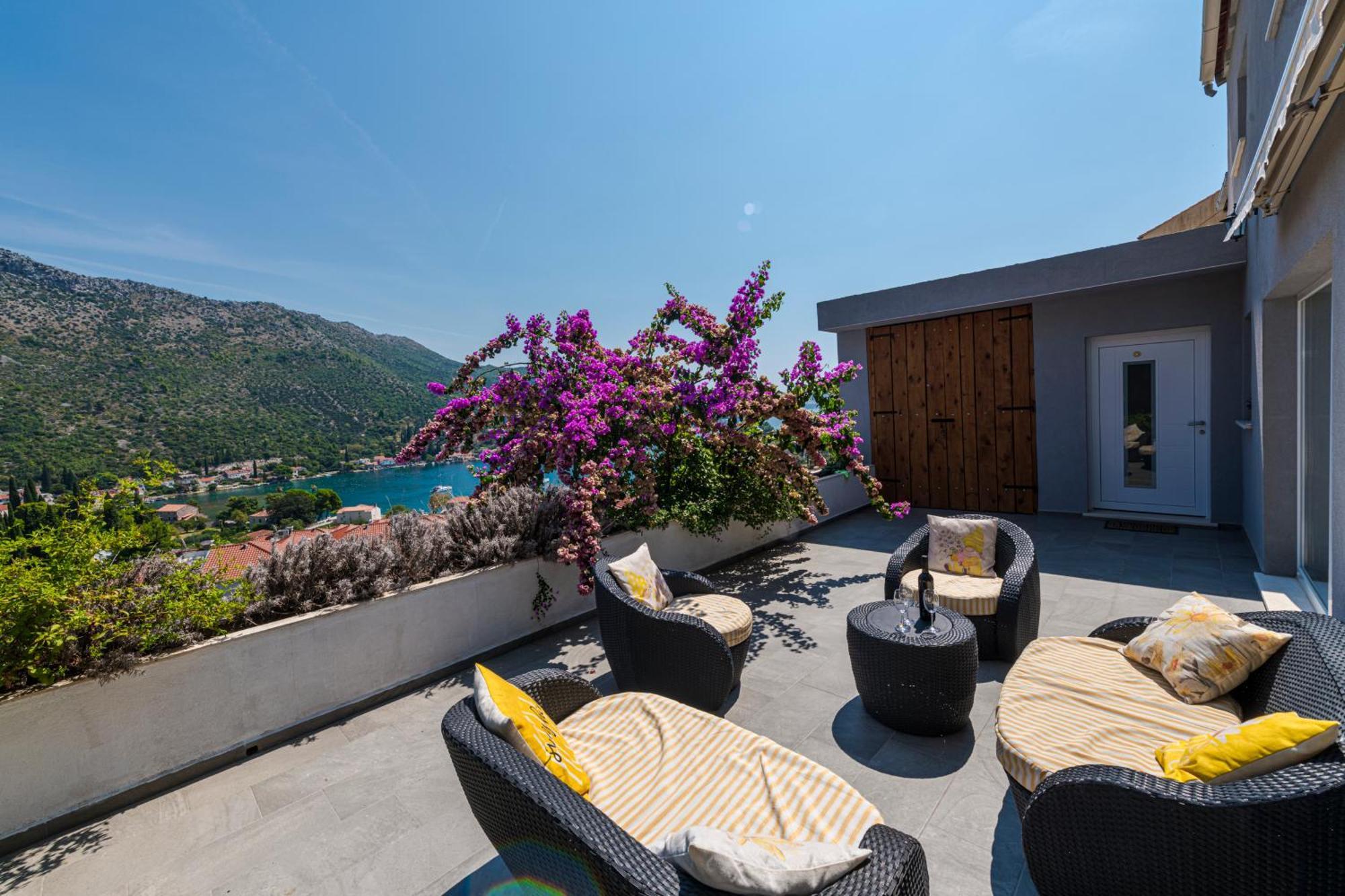 Villa Mardia- Sea View Infinity Pool Built 2023 Zaton  Exteriér fotografie
